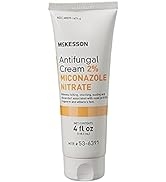 McKesson Antifungal Cream, 2% Miconazole Nitrate, Relives Jock Itch, Ringworm and Athlete Foot, 4...