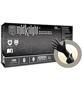 Microflex MidKnight MK-296 Nitrile Gloves