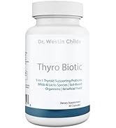 Dr. Westin Childs Thyro Biotic | 3-in-1 Thyroid Support Probiotic with Soil Based Organisms, Bene...