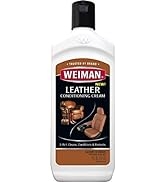 Weiman 3 in 1 Deep Leather Cleaner & Conditioner Cream - Restores Leather Surfaces - Use on Leath...