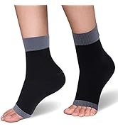 SuMade Womens Girls Running Walk Cycling Compression Foot Sleeves Arch Support for Plantar Fascii...