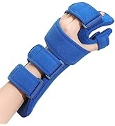 Resting Hand Splint, Stroke Hand Therapy Equipment, Hand Brace with Finger Support for Stroke Rec...