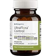 Metagenics UltraFlora Control - Daily Probiotic - Targeted for Body Weight | 30 Count