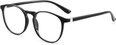 Black Frame Spring Hinge Resin Lens