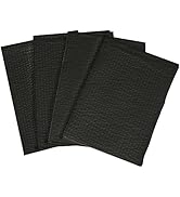 TIDI Choice Bibs/Towels, Black 13" x 18" (Pack of 500) - Waffle Embossed - 2-Ply Tissue - Poly Ba...