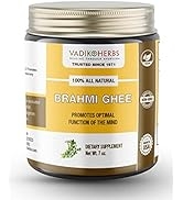 Brahmi Ghee (Herbal ghee) by Vadik Herbs | Premium potency herb in a natural, fresh ghee base ~ M...