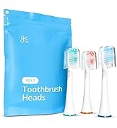 GreaterGoods Sonic Electric Replacement Heads, 3 Count for S/E Toothbrush, Only Works with gG Too...