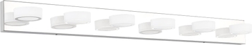 Chrome- Round shade- Non Dimmable