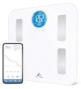 Greater Goods Digital Body Composition Scale, WiFi, Calculates Weight, BMI, Body Fat, Muscle Mass...