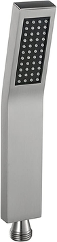 Brushed nickel hand shower