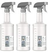 MR.SIGA 24 oz Empty Plastic Spray Bottles for Cleaning Solutions, Heavy Duty Household Reusable S...