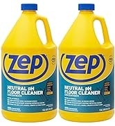 Zep Neutral pH Industrial Floor Cleaner. 1 Gallon (Case of 2) - ZUNEUT128 - Concentrated Pro Trus...