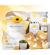 Sunshine Gifts, Sunflower Gifts For Women, Get Well Soon Gifts For Women, Care Package For Women,...