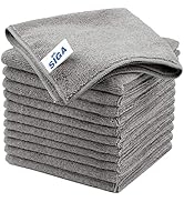 MR.SIGA Microfiber Cleaning Cloth, All-Purpose Microfiber Towels, Streak Free Cleaning Rags, Pack...