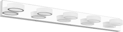 Chrome- Oval shade- Dimmable