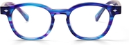 Blue and Purple Demi Front With Blue Demi Temples