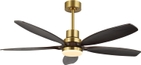 52 Inch Black Walnut Ceiling Fan