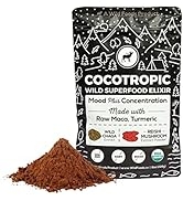 Wild Foods Wild Cocotropic Superfood Powder | Organic Raw Cacao with Reishi Mushroom Powder, Chag...