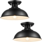 2 Pack Semi Ceiling Light