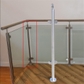 Corner post with top (316 Stainless Steel)