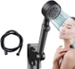 Black shower head