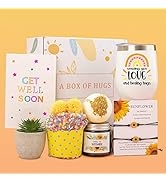 Sunflower Gifts For Women, Sunshine Gifts, Get Well Soon Gifts For Women, Care Package For Friend...