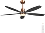 60 Inch Black Walnut Ceiling Fan