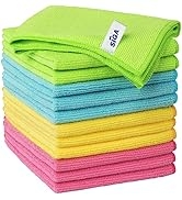 MR.SIGA Microfiber Cleaning Cloth,Pack of 12,Size:12.6" x 12.6"