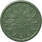 Hand-Painted Athenian Green