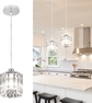 6.2"x7.8"-2*Silver pendant light