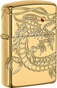 High Polish Gold Plate Chinese Dragon