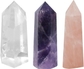 Amethyst+rock Quartz+rose Quartz(1.3"-2")