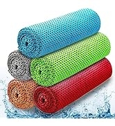 Ponpon Cooling Towel Ice Towel Cooling Towels for Neck and Face Microfiber Cooling Towel for Gym,...