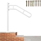 White Bent Post Handrail-2