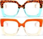 2 Pack (Leopard & Blue + Orange & Champagne)