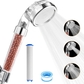 Classic Shower Head (Red Grey Stones)