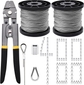 656ft Rope Set+Crimper