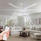 100-Inch Ceiling Fan No Light