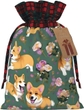 Corgi Floral Flowers