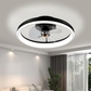 Black Ceiling Fans-19in