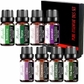 10ml 8pack Clove, Cinnamon, Eucalyptus, Tea Tree, Rosemary, Thyme, Geranium, Lavender