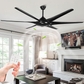 80-Inch Ceiling Fan No Light