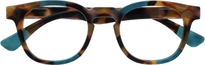 Brown Tortoiseshell With a Touch of Turquoise