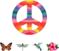 Tie Dye Peace Sign