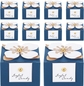 Blue Favor Boxes