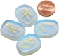 Opalite/Angel Symbol(set of 4)