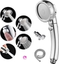 1 Set (Shower Head, Hose, Adjustable Shower Arm Mount, Tape)