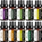 10ml 10pack Lavender,eucalyptus,peppermint,tea Tree,jasmine,sandalwood,orange,frankincense Lemon,lemongrass