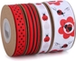 4 rolls ladybug set