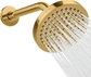 5. Egyptian Gold Shower Head + 9 Inch Shower Arm